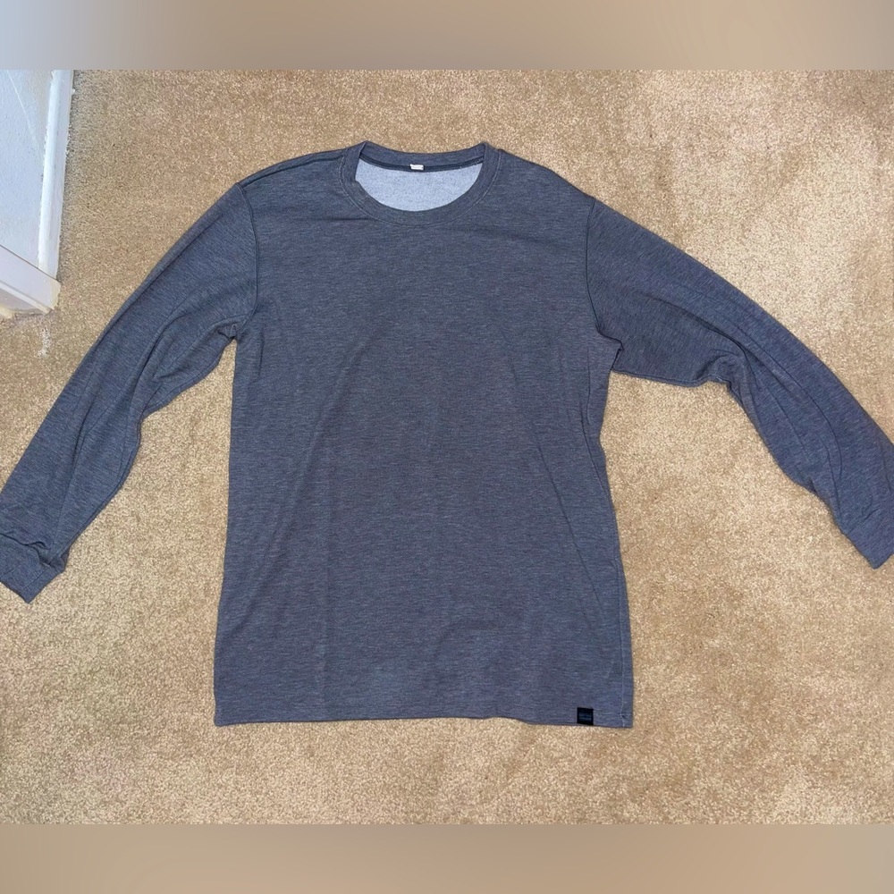 Grey Uniqlo thermal set Heat Tech tights